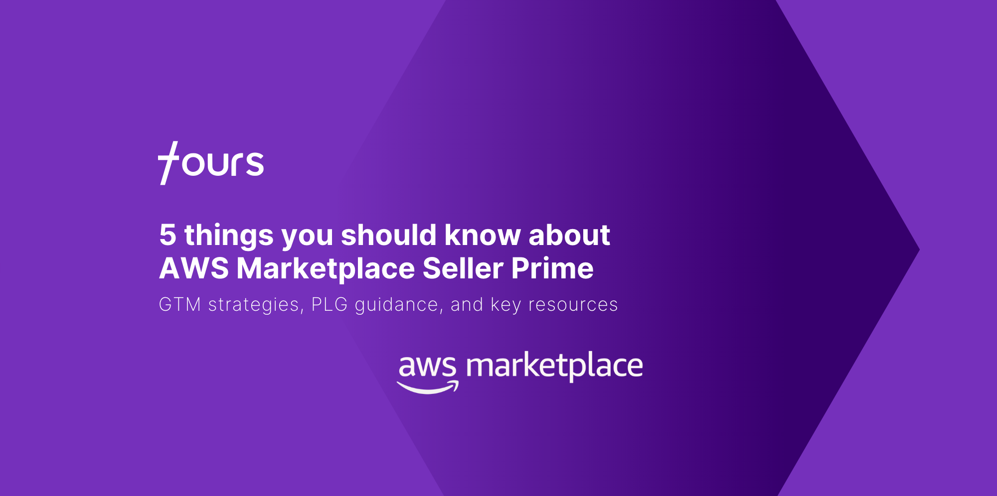 5 things you should know about AWS Marketplace Seller Prime