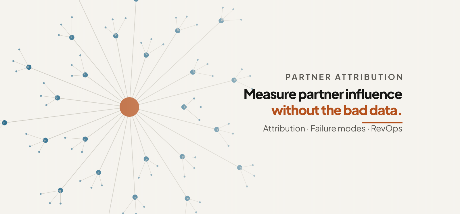 Measuring Partner Influence Without Bad Data