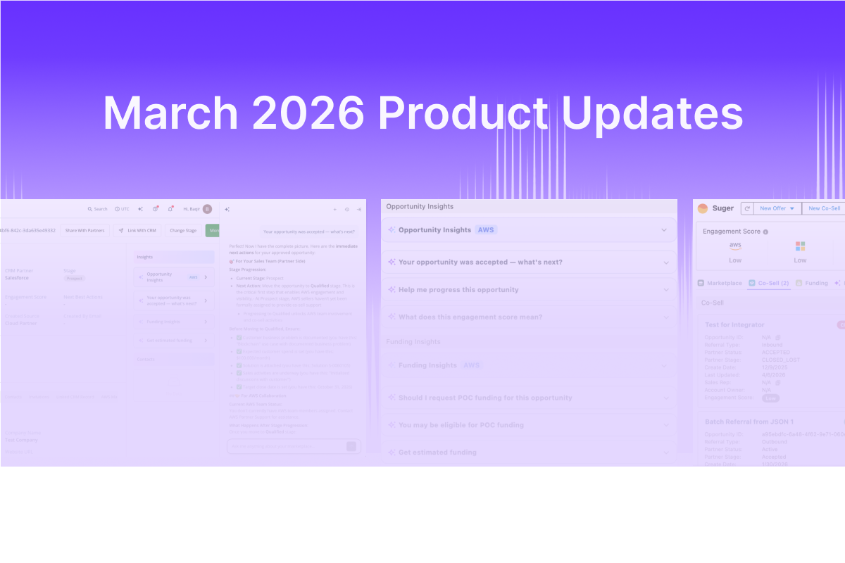 Product Updates: March 2026